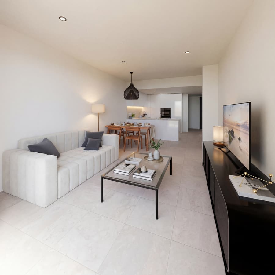 Vista exterior, vivienda plurifamiliar en Santa Maria del Camí