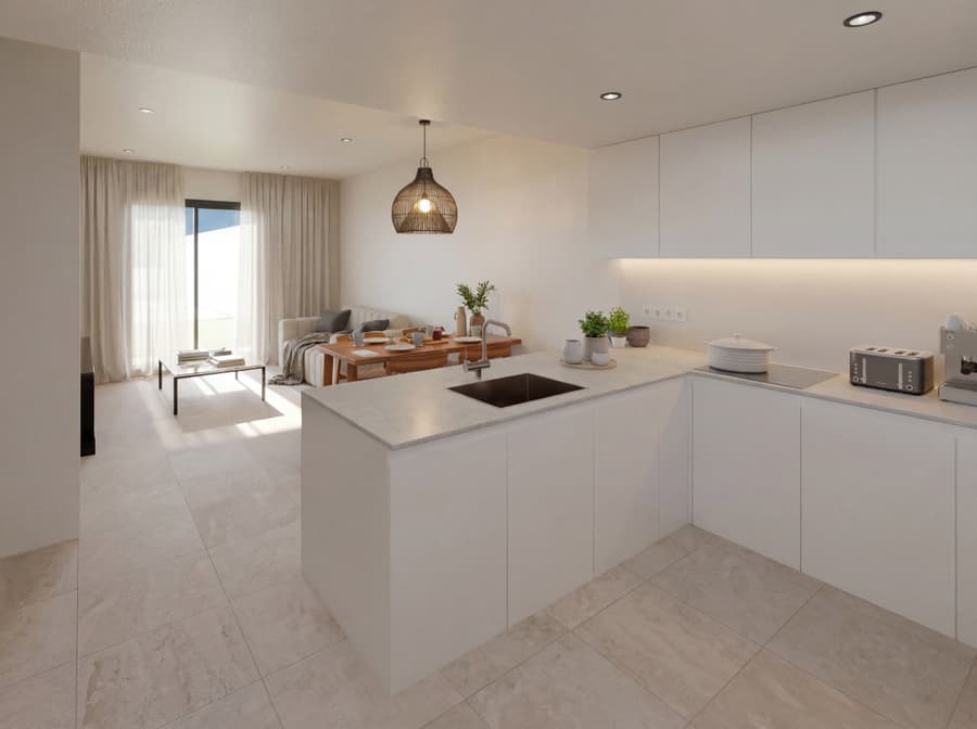 Vista exterior, vivienda plurifamiliar en Santa Maria del Camí